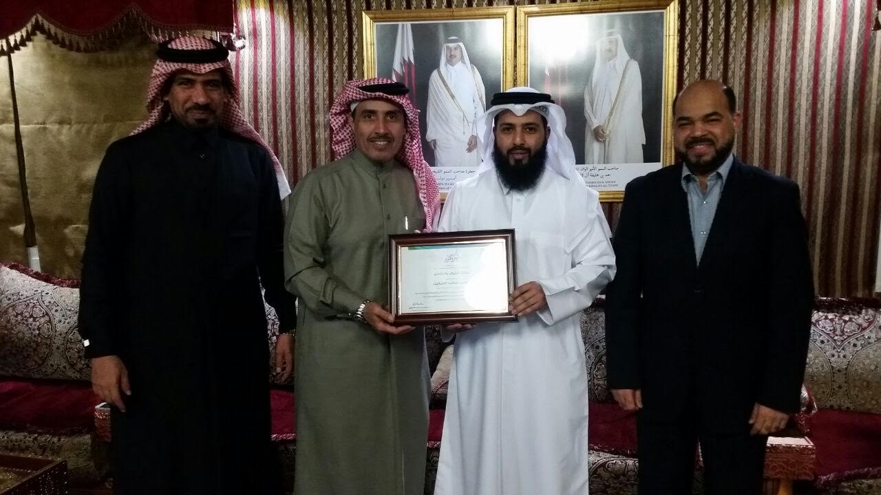 تكريم سعادة السيد زايد بن سعيد الخيارين سفير دولة قطر في المملكة الأردنية الهاشمية